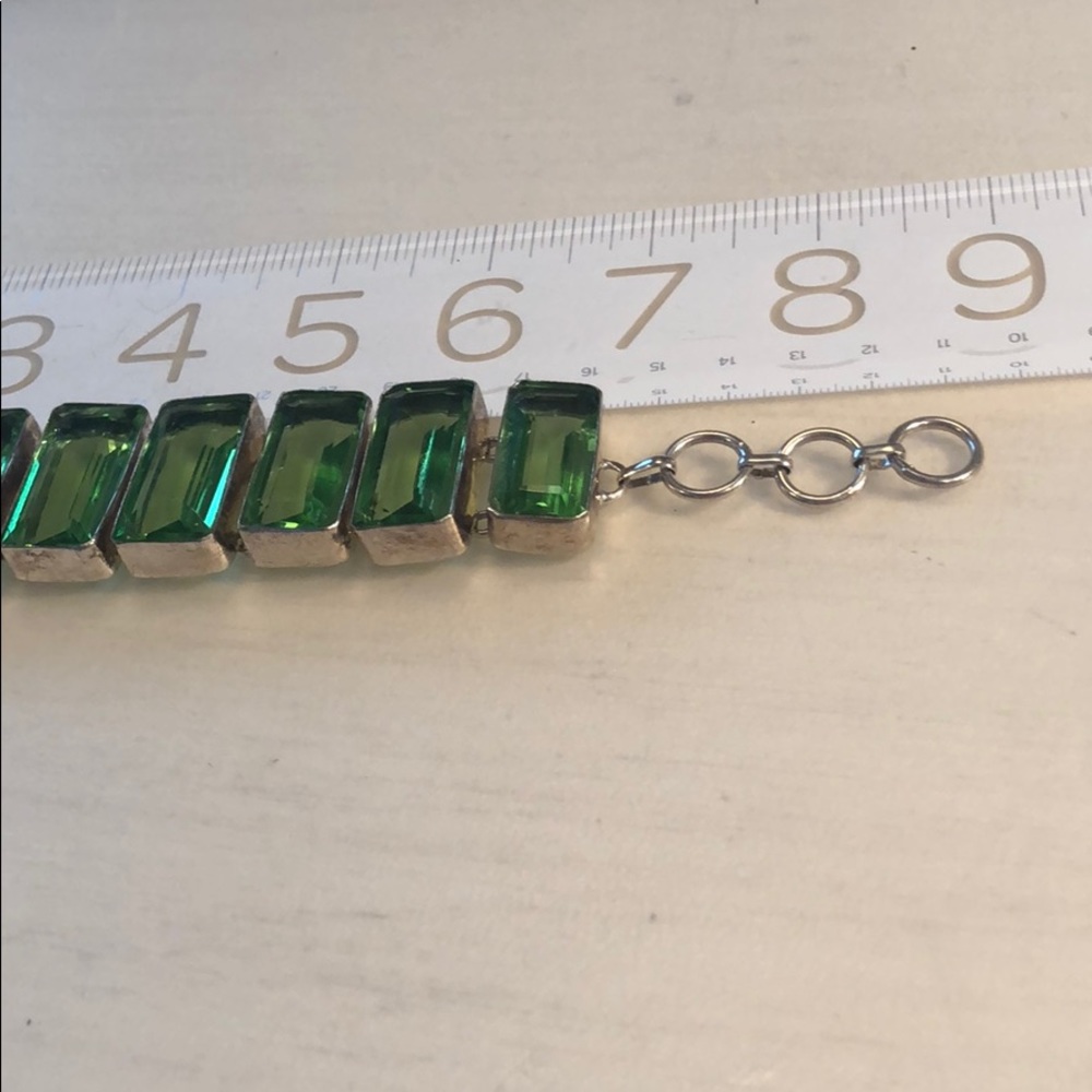 Vintage Sterling Statement Bracelet - image 4